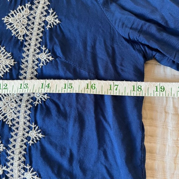Lucky Brand Embroidered Tunic - M - Picture 8 of 14